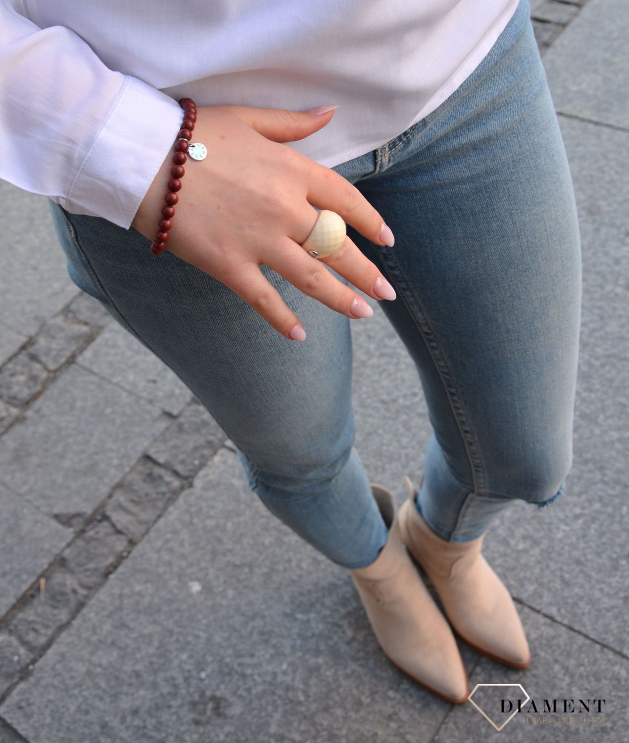 Bransoletka na gumce Ti Sento 'Bordowe kamienie' ✓Wymarzony prezent dla mamy ✓ Srebrne bransoletki w sklepie zegarki-diament.pl✓ Autoryzowany sklep✓ Kurier Gratis 24h✓ Gwarancja najniższej ceny 11.jpg